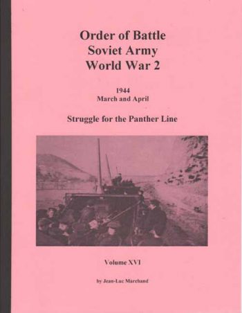 Order Of Battle Soviet Army World War 2, Vol. 16 - Struggle For The 